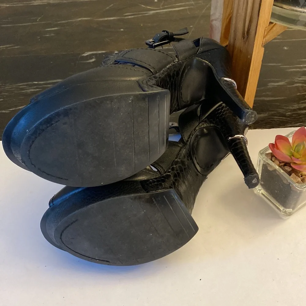 Sam Edelman | Anthropologie NEVYN platform gladiator stiletto heel women SIZE 8
